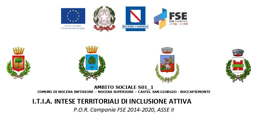 AVVISO PUBBLICO: AMBITO SOCIALE S01_1 – I.T.I.A. INTESE TERRITORIALI DI INCLUSIONE ATTIVA